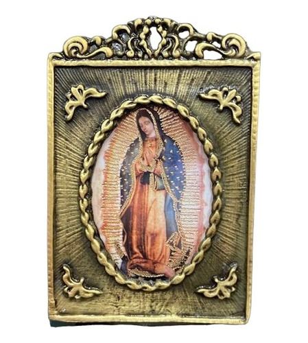 Mini Marco Zamac Virgen Guadalupe