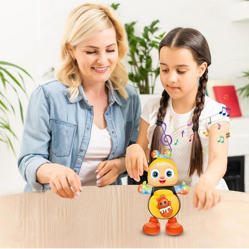 2 Conjuntos De Brinquedos Infantis Musical Dancer Bee Com Lu
