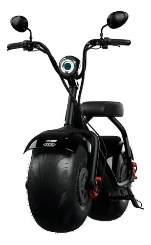 Scooter Elétrica 1000w Tui Pop Moto Patinete Sem Cnh Cor Preto/pr...