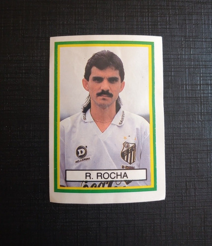 Figurinha Santos Ricardo Rocha Campeonato Brasil. 93 F13