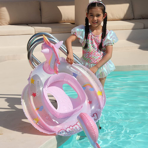 Flotador De Natación Para Bebé Seguro Inflable Y Divertido P
