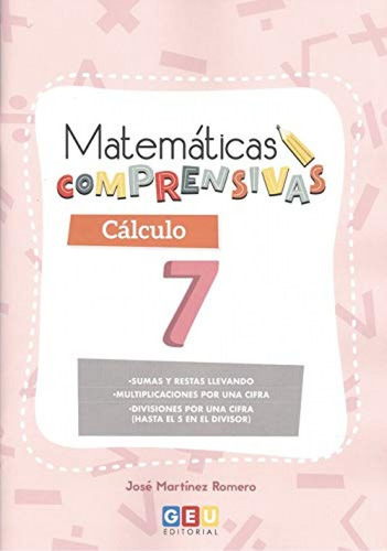 Libro - Matematicas Comprensivas. Calculo 7 