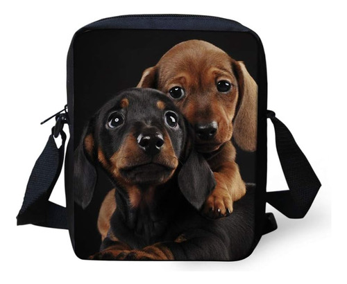 Wellflyhom Dachshund Bolsos Cruzados Para Mujer Bolsos Peque