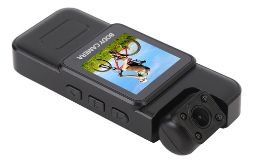 Cámara Corporal Grabadora De Vídeo Portátil 4k Hd 180 Grados