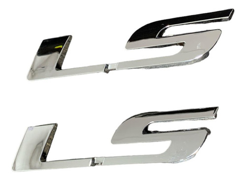 Emblema Ls De Dmax Moderna (precio Par)