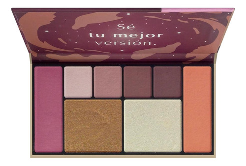 Paleta Para Make Up Rostro Moonshine Xulu Cosmeticos