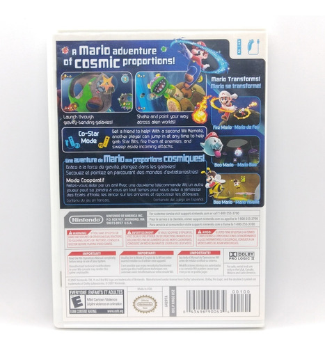 Super Mario Galaxy Nintendo Wii Midia Fisica Original Game