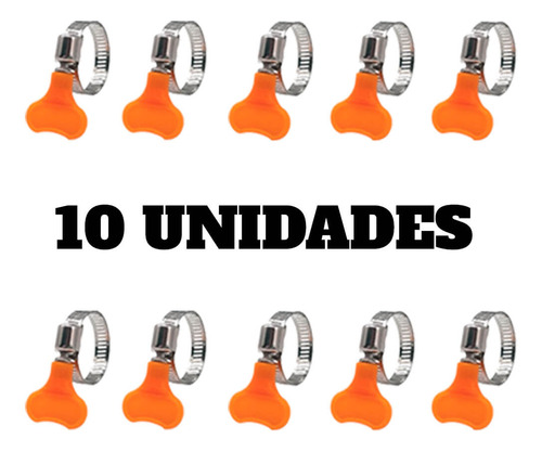 Kit De Abraçadeiras Enforca Gato Com Borboleta - 10 Unidades