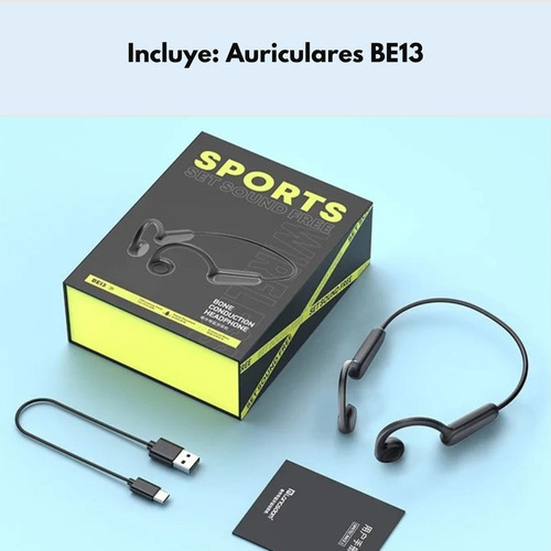Audifonos Deportivos Conducción Ósea Ipx4 13h Langsdom Be13