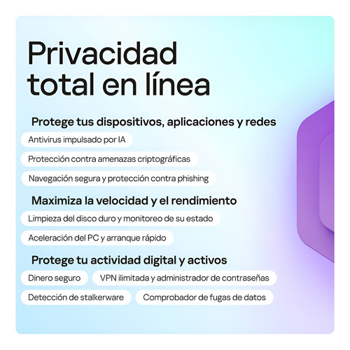 Kaspersky Plus 10 Dispositivos 2 Años Base