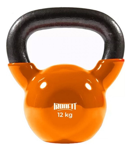 Kettlebell 12 Kg Naranaja Color Naranjo