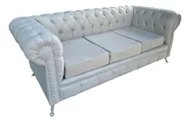 Comprar Sillón Chesterfield 3 Cuerpos. Tapizado En Pana