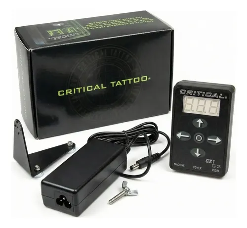 Fonte Digital Critical Cx1 G2 Tatuagem 4a 0-18v Para Tattoo