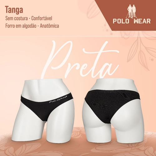 Imagem 6 de 7 de Kit 120 Calcinhas Sem Costura Tanga