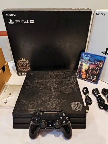 Playstation 4 Pro Edição Limitada Kingdom Hearts - Ps4 Pro