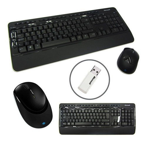 Kit Teclado Y Mouse Inalámbrico Wireless Desktop 3050