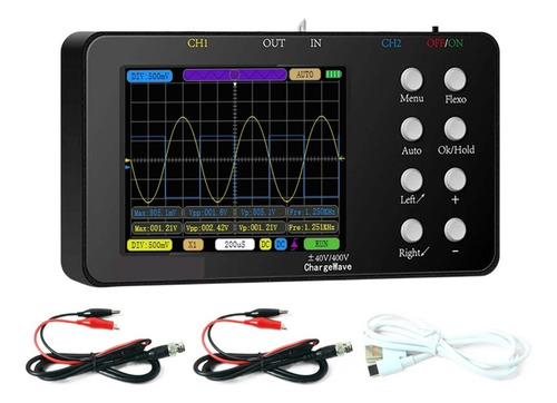 Osciloscopio Digital 50m Tasa De Muestreo 10m Ancho De