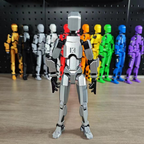Boneco De Ação Foxvilla Dummy13 Titan 13 Impresso Em 3d T13