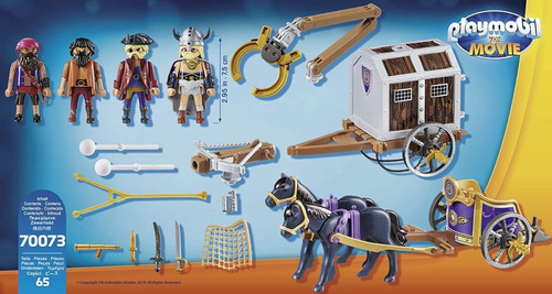 Playmobil 70073. (the Movie) Charlie Con Prison Wagon