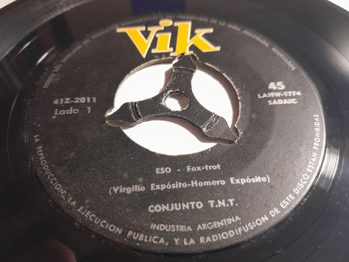 Simple - Conjunto Tnt - Eso / Triana - Arg - 1960