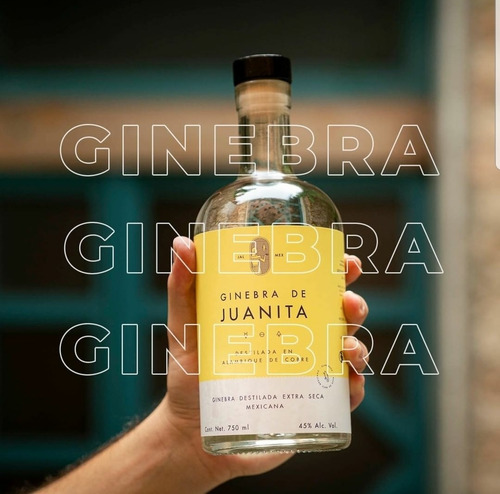 Ginebra De Juanita, Destilada Extra Seca - 750 Ml