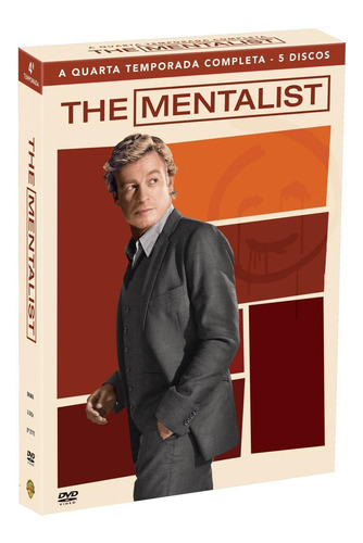 Dvd The Mentalist - 4ª Temporada - 5 Discos