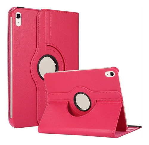 Funda Giratoria Para Ipad 10th 11th 10.9 A2696 A3354 Azul Marino