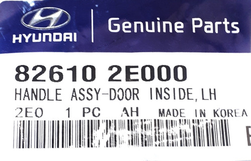Imagen 4 de 5 de Manilla Interna Izquierda Hyundai Tucson