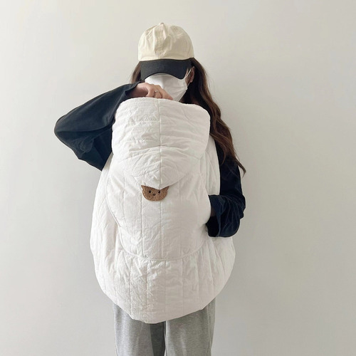 Nuevo (b) Saco De Dormir De Inverno Com Cobertor Para Bebê