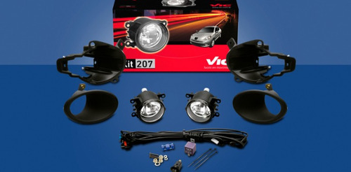 Kit Faro Auxiliar Peugeot 207 2008 2009 2010 2011 2012 / Vic