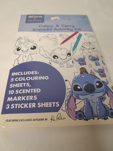 Kit Para Colorear Stitch Primark Disney Importado
