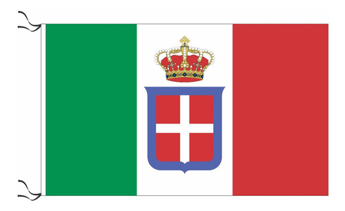 Bandera De Estado Del Reino De Italia (1861-1946) 30x45cm