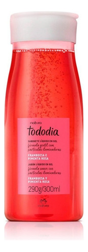 Jabón líquido Natura Tododia Frambuesa y pimienta rosa 300mL