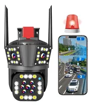 Comprar Cámara De Seguridad Exterior 2mp Wifi Tres Lentes Alerta Ip Cámara De Seguridad 3 Lentes Video En Color Hd Grado Máximo De Protección Ip66 Audio Bidireccional Aviso De Detección Humana Gomita