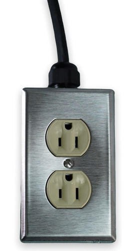 Extension Uso Rudo 12 Mts Contacto Duplex Calibre 3x14 Cda