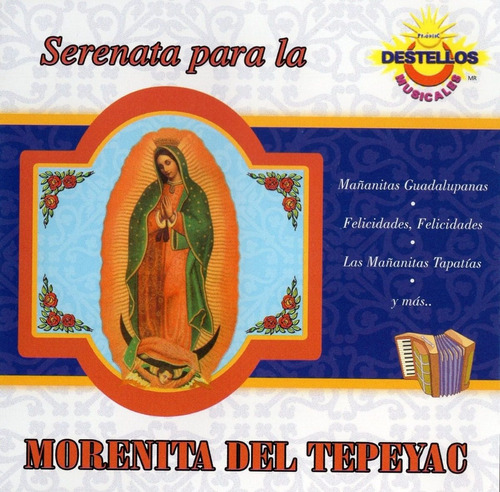 Serenata Para La Morenita Del Tepeyac - Disco Cd - Nuevo