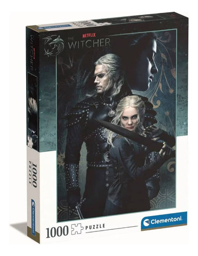 Rompecabezas The Witcher Locura 1000 Piezas Clementoni