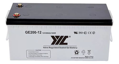 Bateria Jyc En Gel 12v 200ah