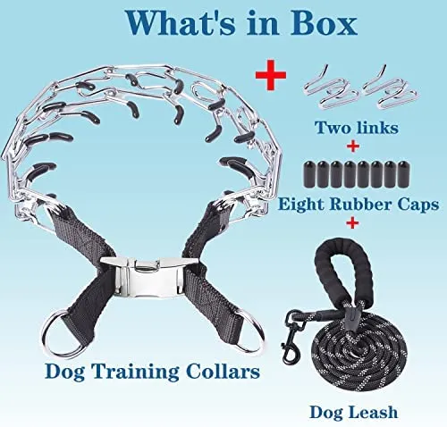 Collar De Púas Para Perros, Collar De Pellizco Para Perros,