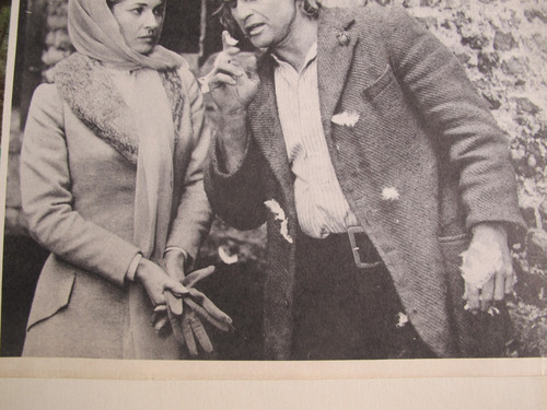 Cartel Cine Los Que Llegan Con La Noche Lobby Card (Usado)