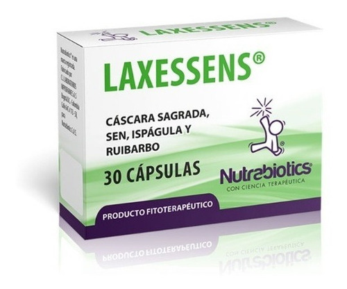 Laxessens X 30 Cap Nutrabiotics - Unidad a $2200