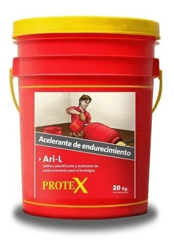 Acelerante De Endurecimiento Para Hormigon Protex Ari 20kg 