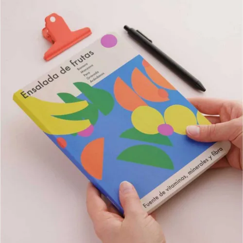 Cuaderno Cocido A5 Punteado Monoblock - Ensalada De Frutas