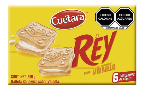 Galleta Cuétara Rey Vainilla 300 g