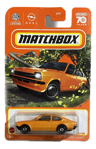 Matchbox Opel Kadett 1975 Original Coleccionable