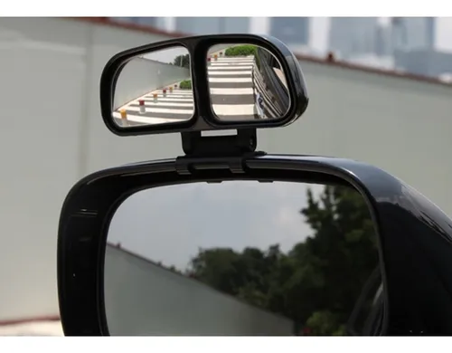Espejo Gran Angular Convexo Retrovisor D Carro Universal X 2