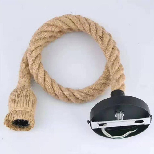 Cuerda De Cáñamo Para Lámpara Colgante, Lámpara Colgante Ret