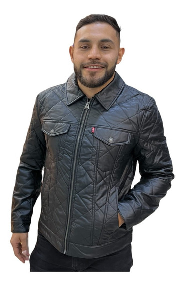 Buque de guerra traje escucho música Chaqueta De Cuero Hombre Levis Original Clásica Termica Forrada Importada  Usa | Cuotas sin interés