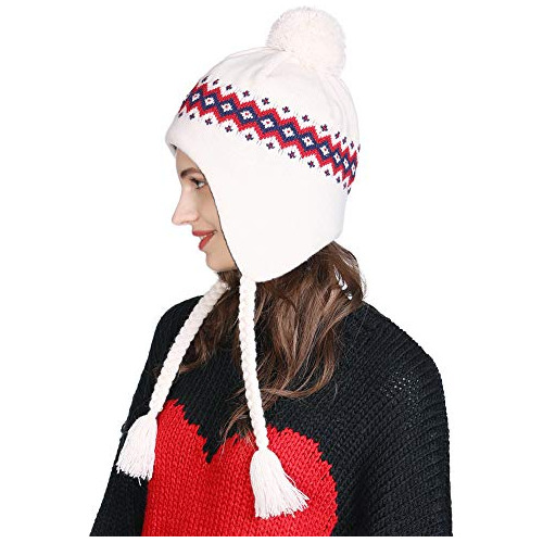 Gorro De Esquí Peruano De Lana Comhats