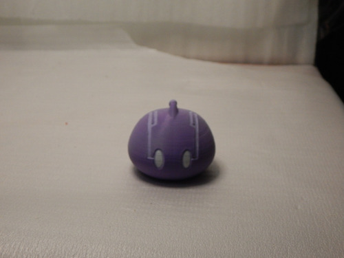 Genshin Impact Electro Slime Figura Impresion 3d Pixelados_